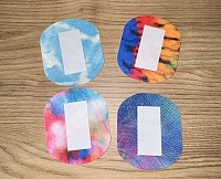 Tie Dye adhesive patch